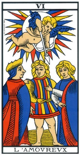 L’Amoureux, tarot de Marseille
