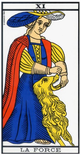 La Force, tarot de Marseille